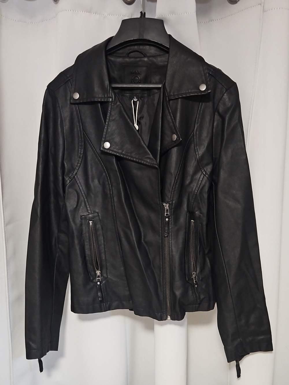 Moto Jacket, Women's Large NWT